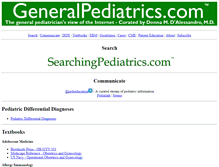 Tablet Screenshot of generalpediatrics.com